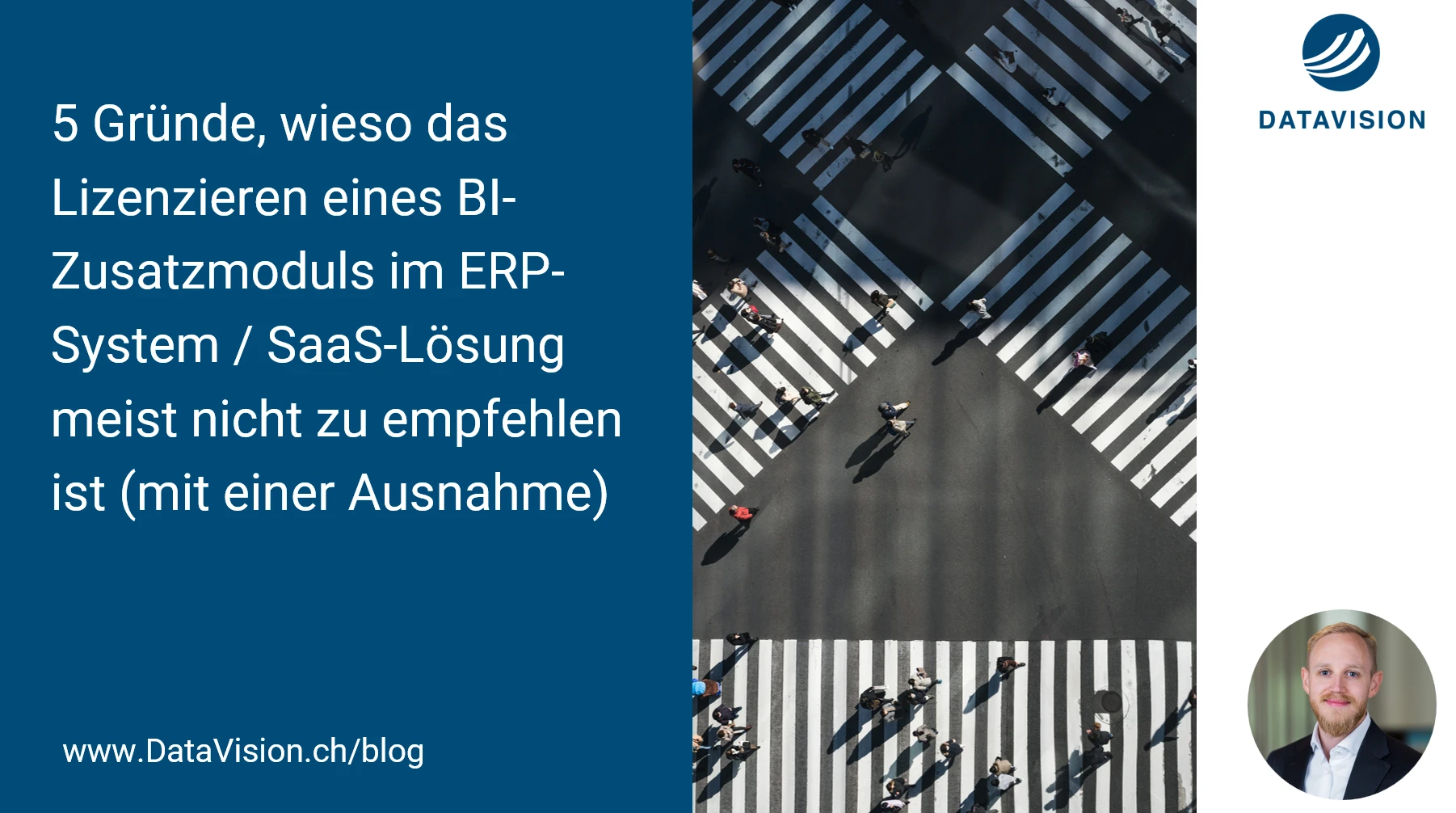 5 Gründe, wieso das Lizenzieren eines BI-Zusatzmoduls im ERP-System / SaaS-Lösung meist nicht zu empfehlen ist (mit einer Ausnahme)